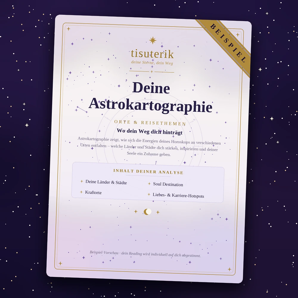 Astrokartographie-Paket – Beispiel