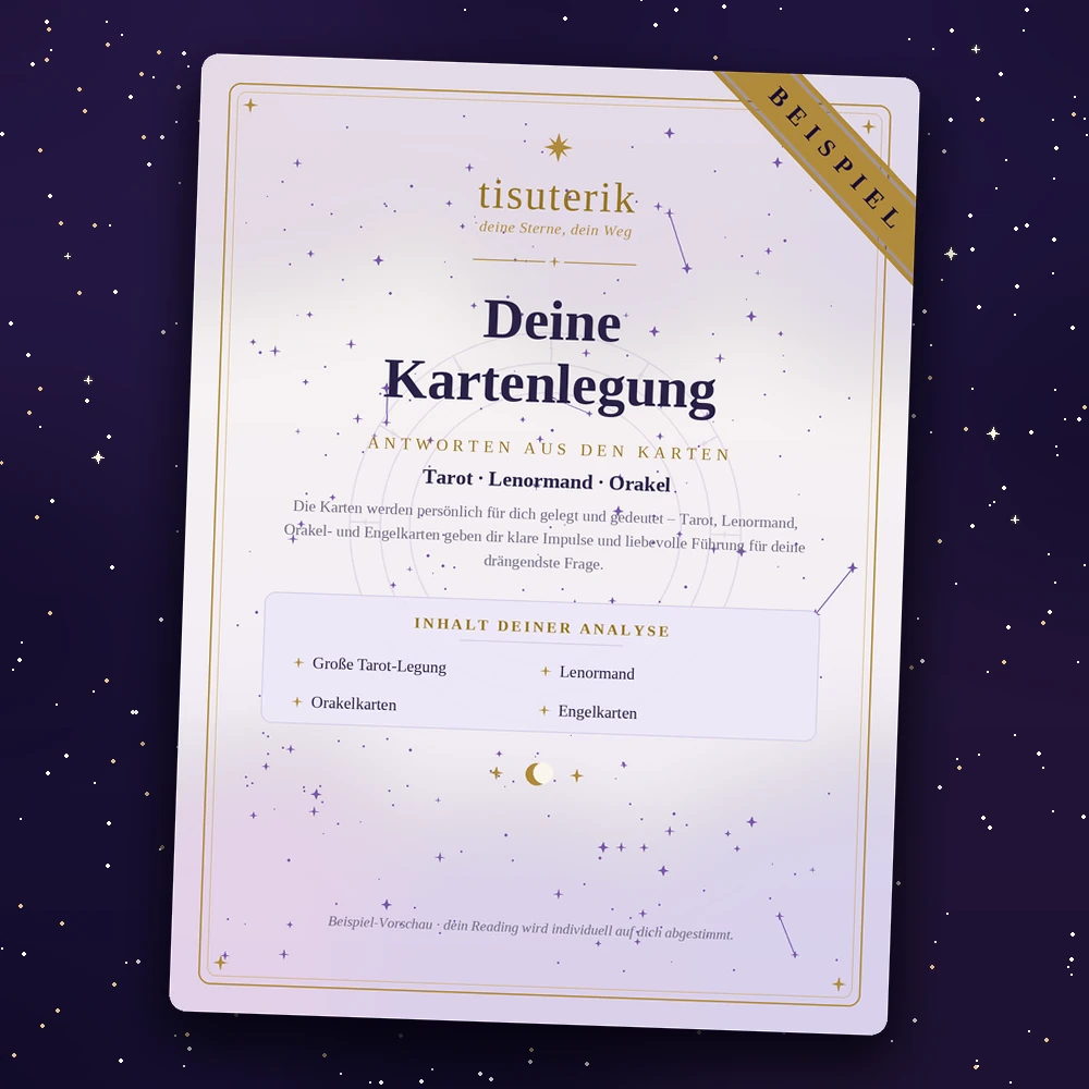 Kartenlegen-Paket – Beispiel