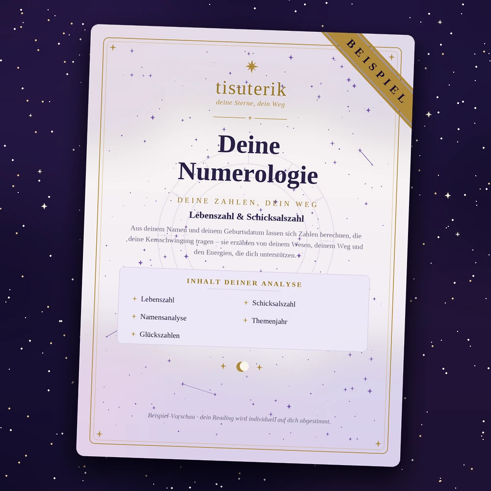 Numerologie-Paket – Beispiel