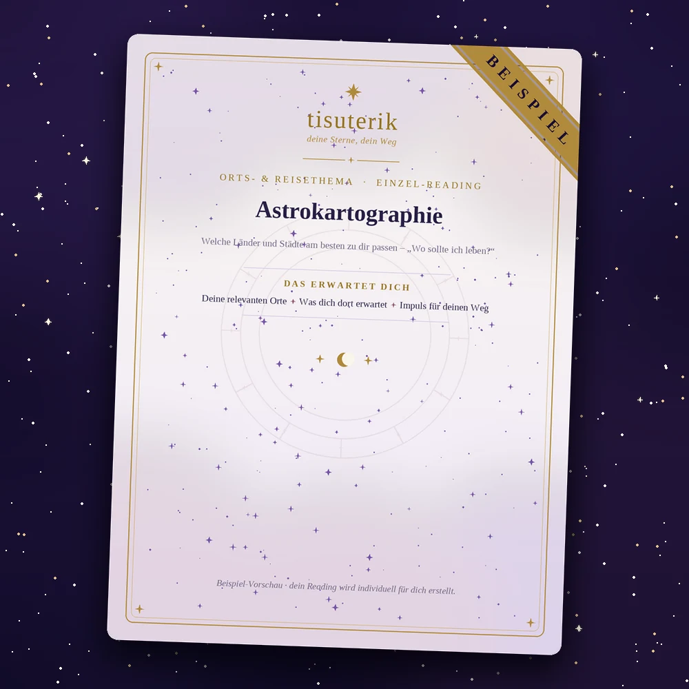 Astrokartographie – Beispiel