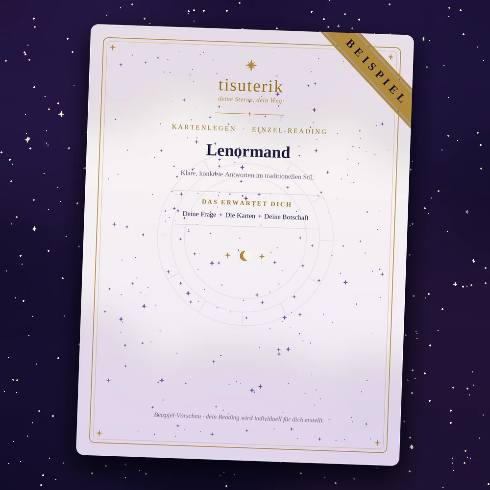 Lenormand – Beispiel