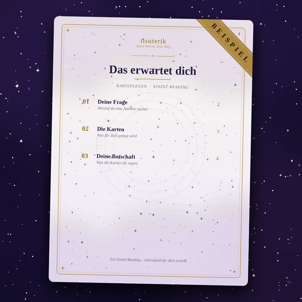 Lenormand Beispielseite