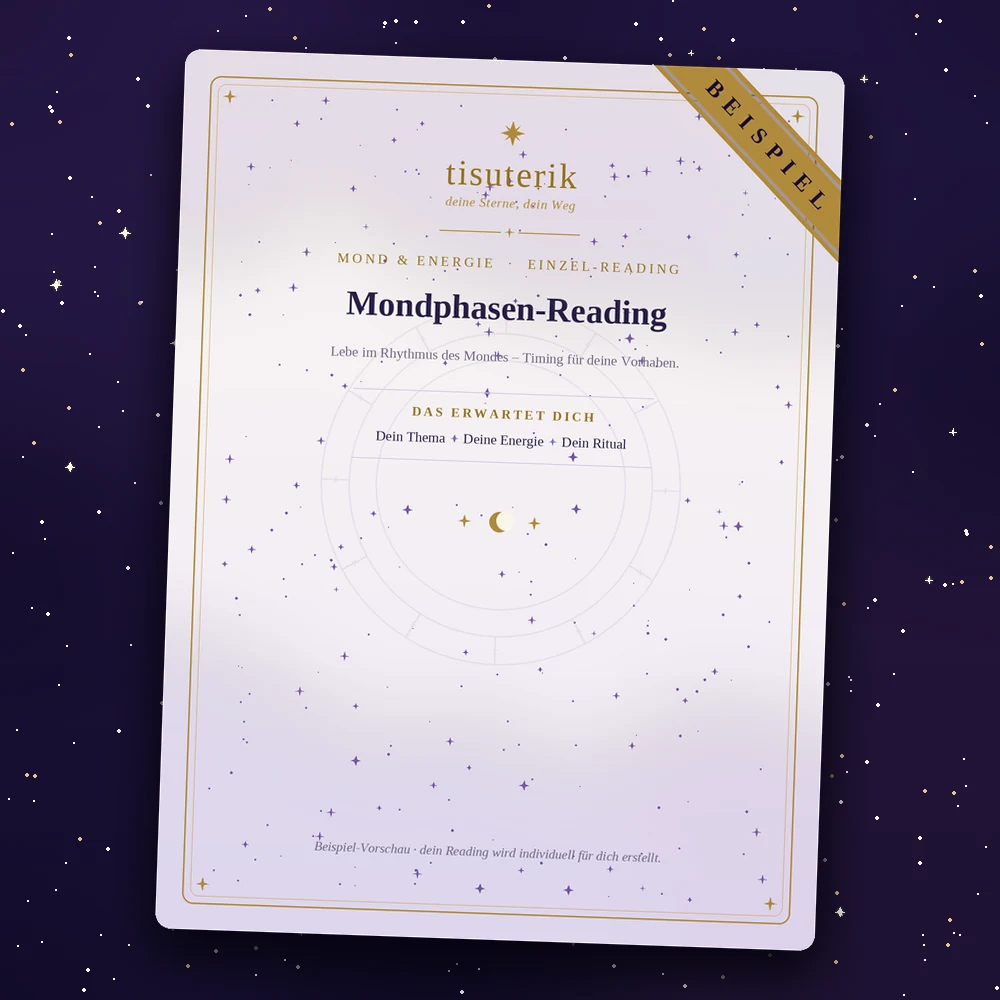 Mondphasen-Reading – Beispiel