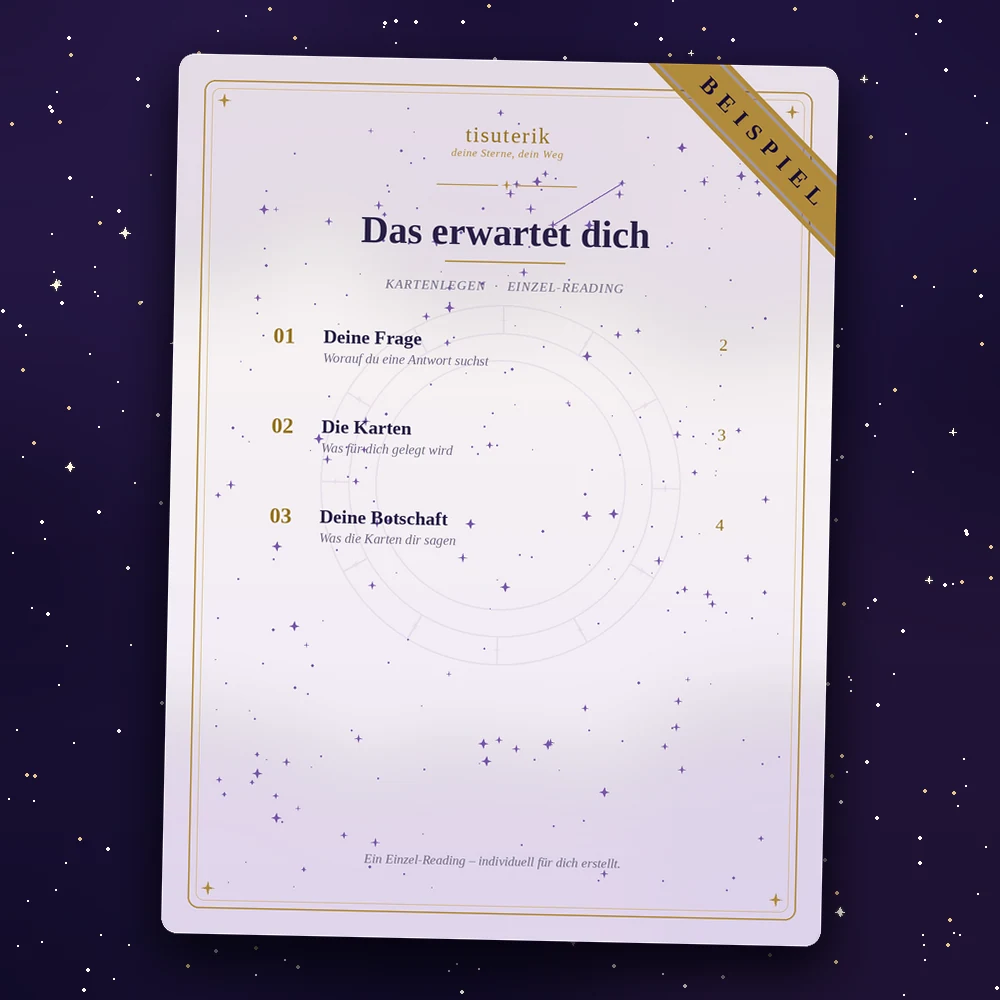 Tarot Beispielseite