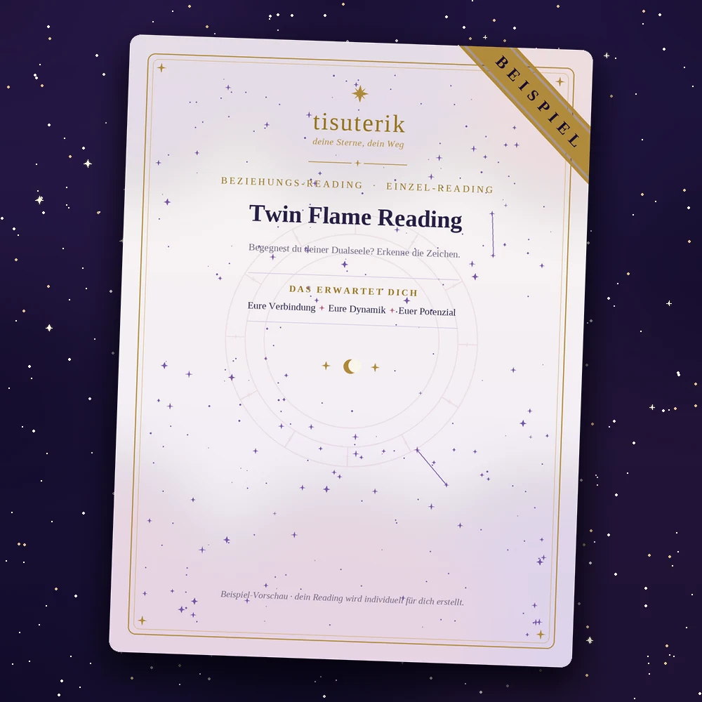 Twin Flame Reading – Beispiel